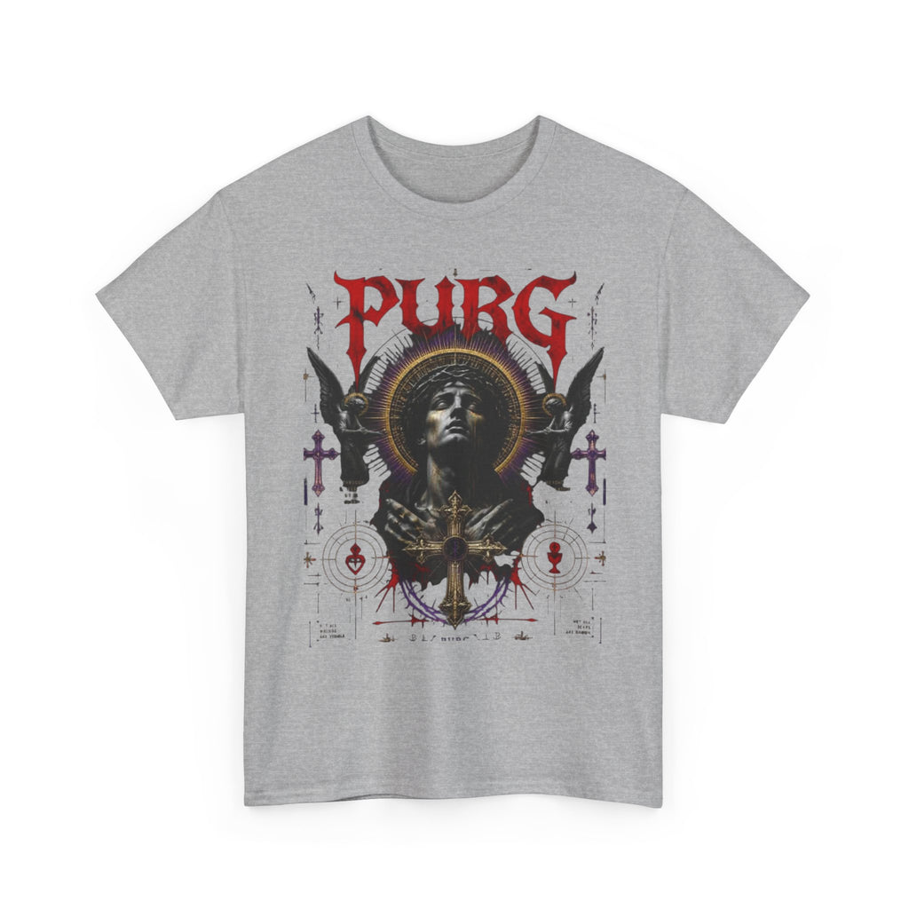 Purg Retro Gothic Graphic Tee — Dark Saint Illustration
