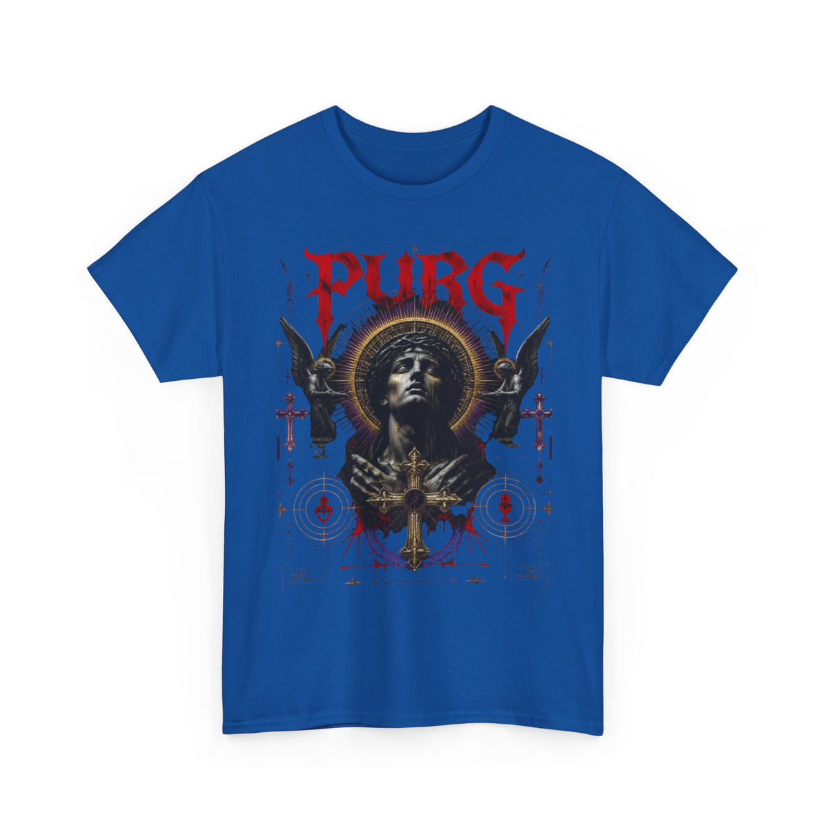 Purg Retro Gothic Graphic Tee — Dark Saint Illustration