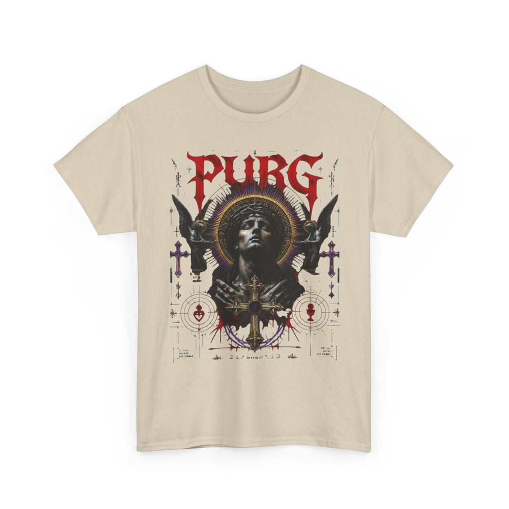 Purg Retro Gothic Graphic Tee — Dark Saint Illustration