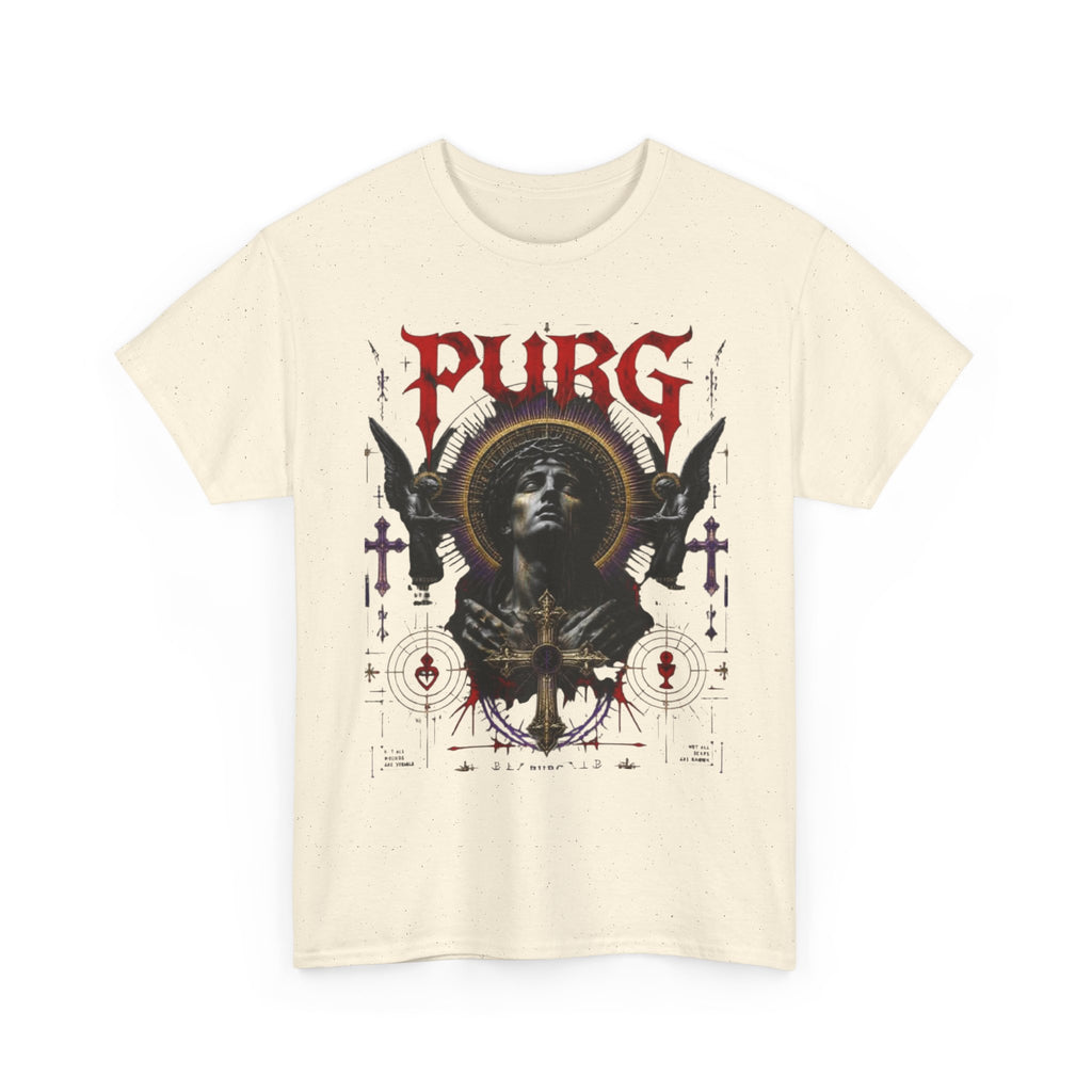 Purg Retro Gothic Graphic Tee — Dark Saint Illustration