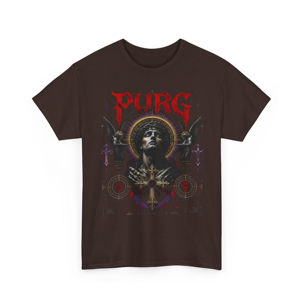 Purg Retro Gothic Graphic Tee — Dark Saint Illustration