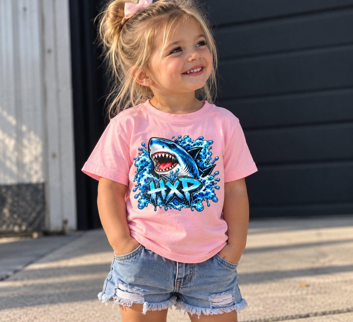 HXP Shark Attack Toddler Tee