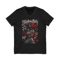 Unisex Jersey Short Sleeve V-Neck Tee