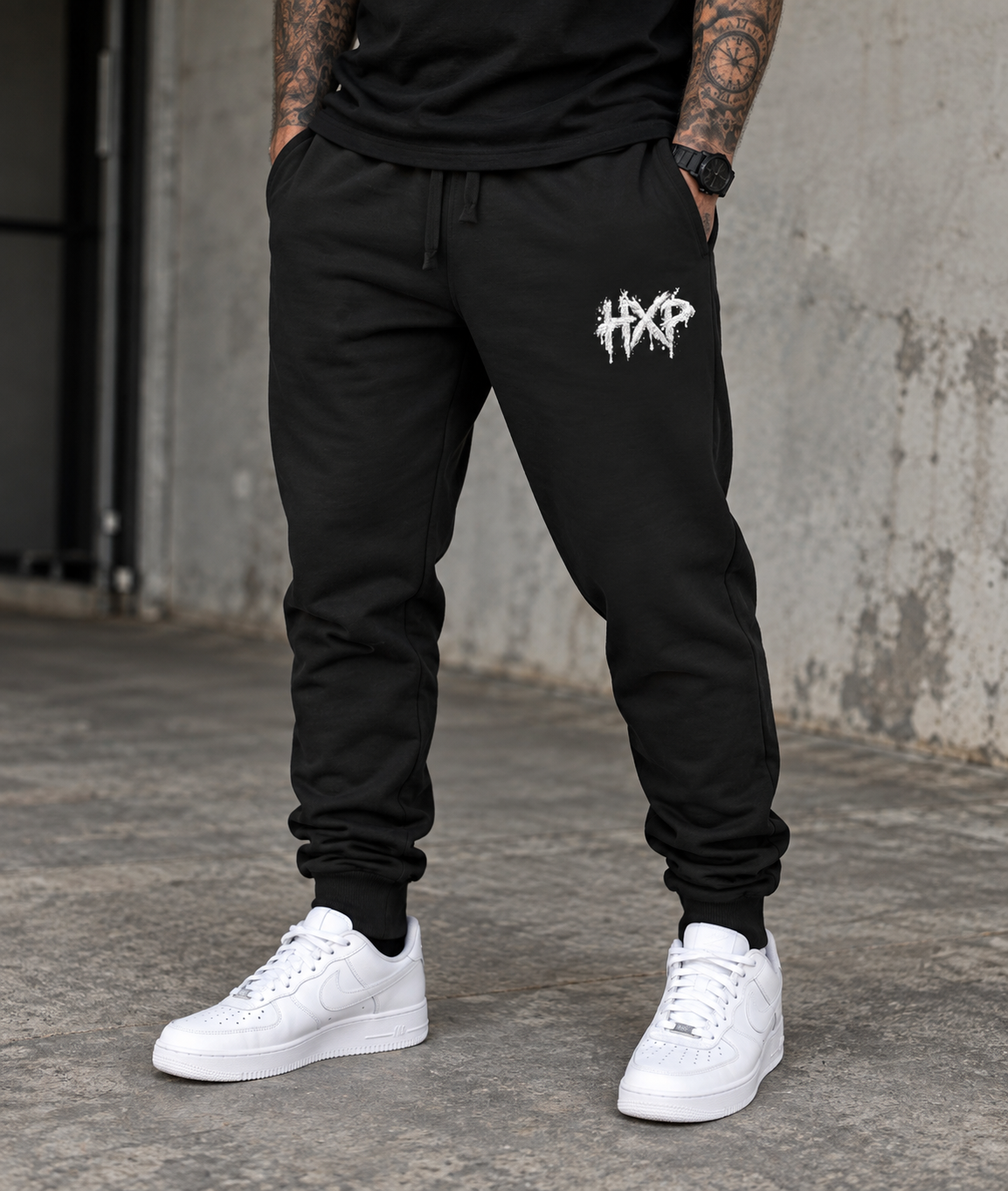 HXP Graffiti Drip Joggers