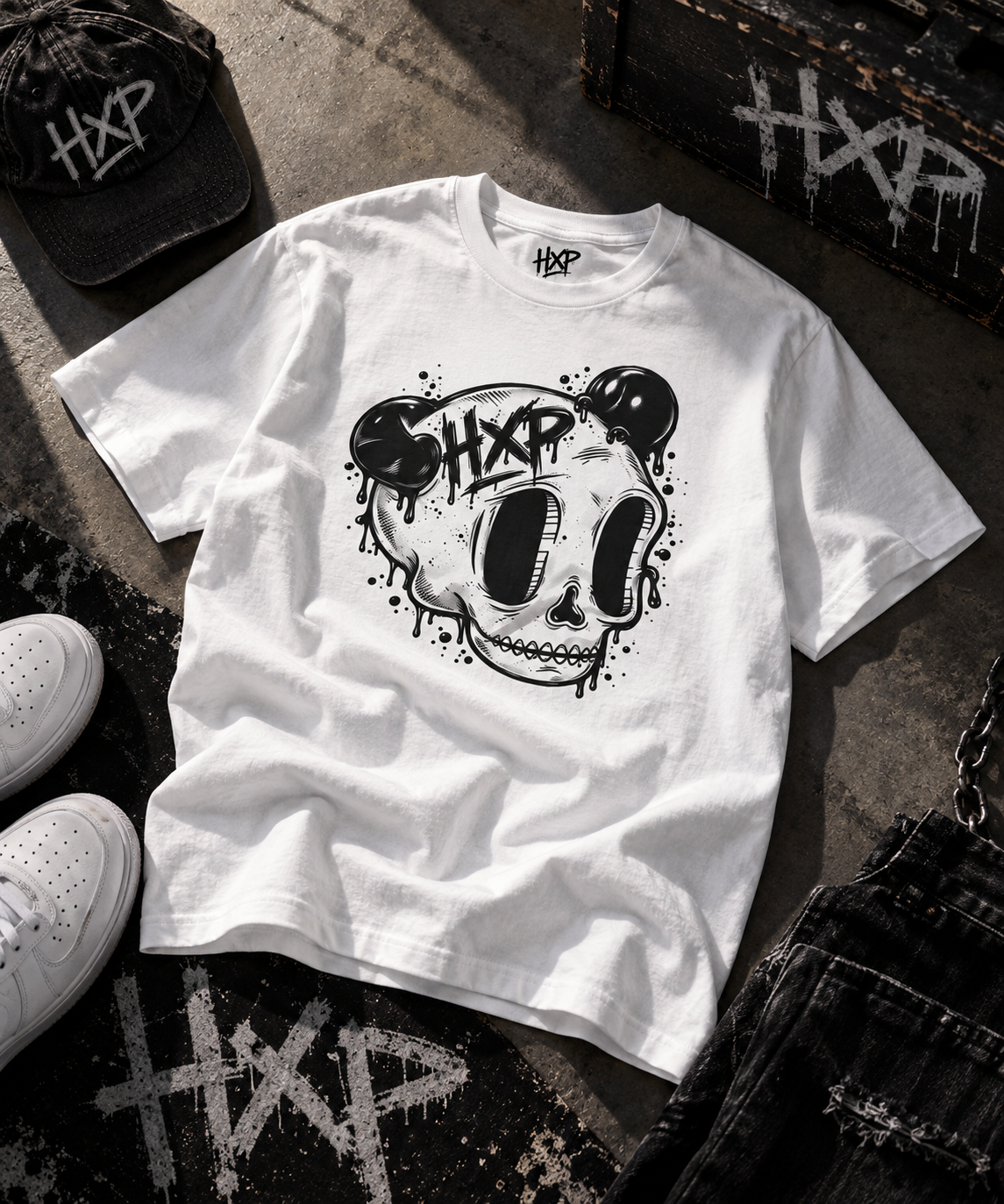 HXP Acid Skull Tee