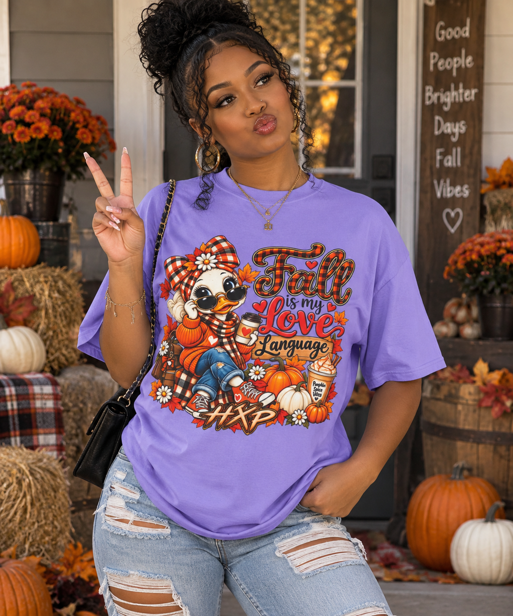 HXP Fall Love Language Tee