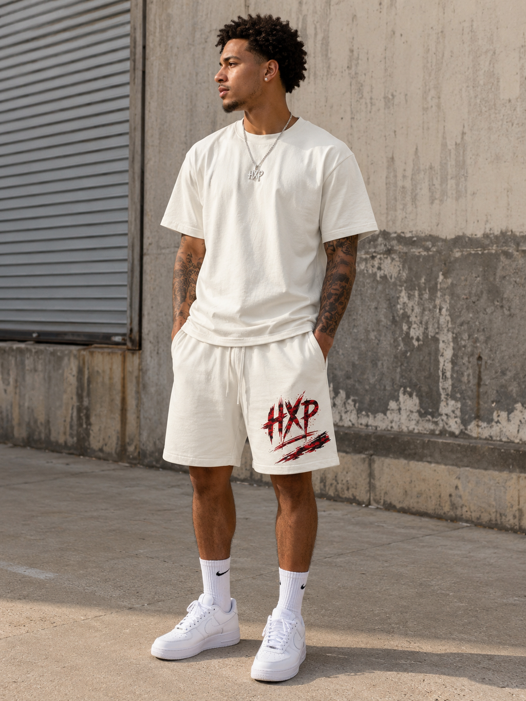 HXP Red Camo Shorts