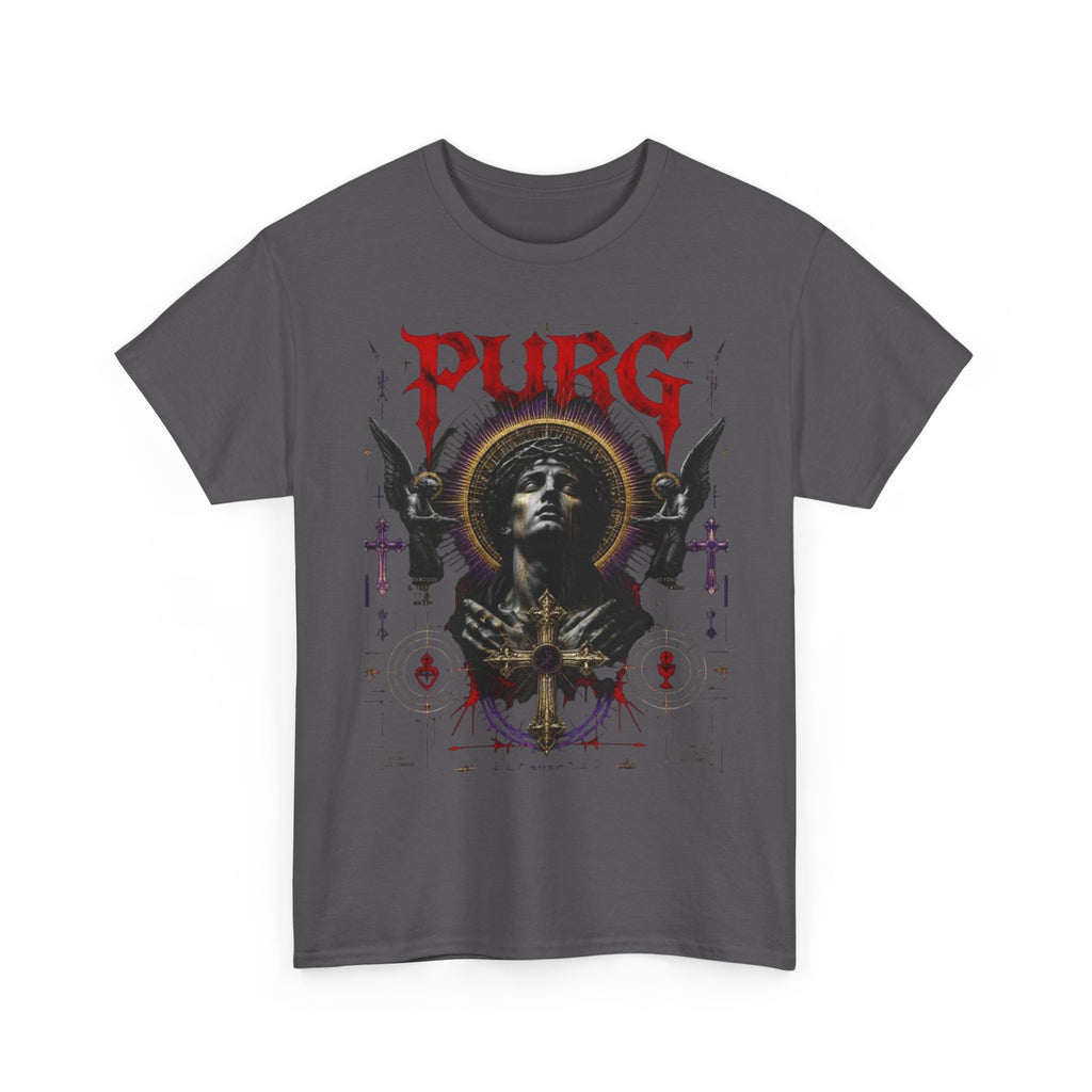Purg Retro Gothic Graphic Tee — Dark Saint Illustration