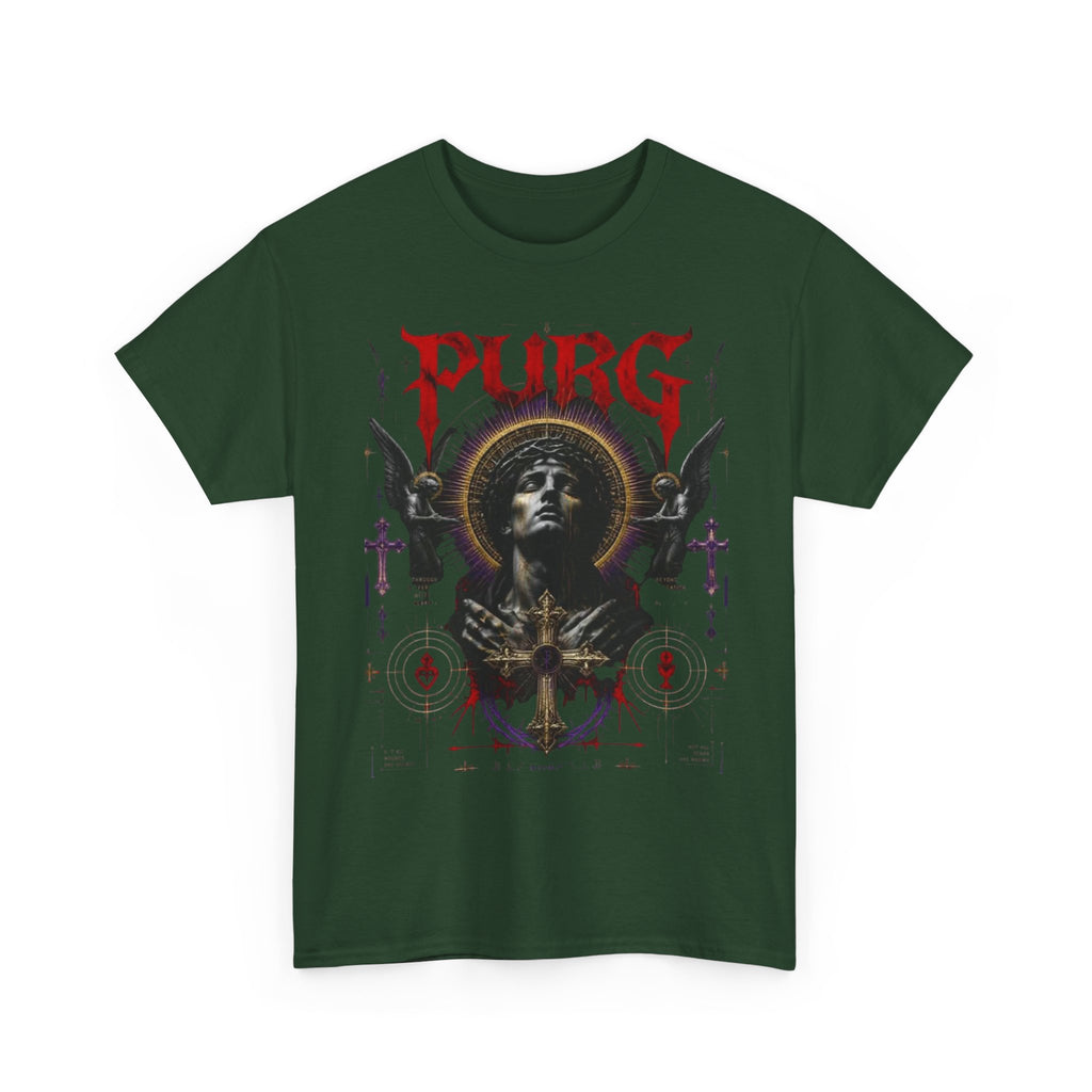 Purg Retro Gothic Graphic Tee — Dark Saint Illustration