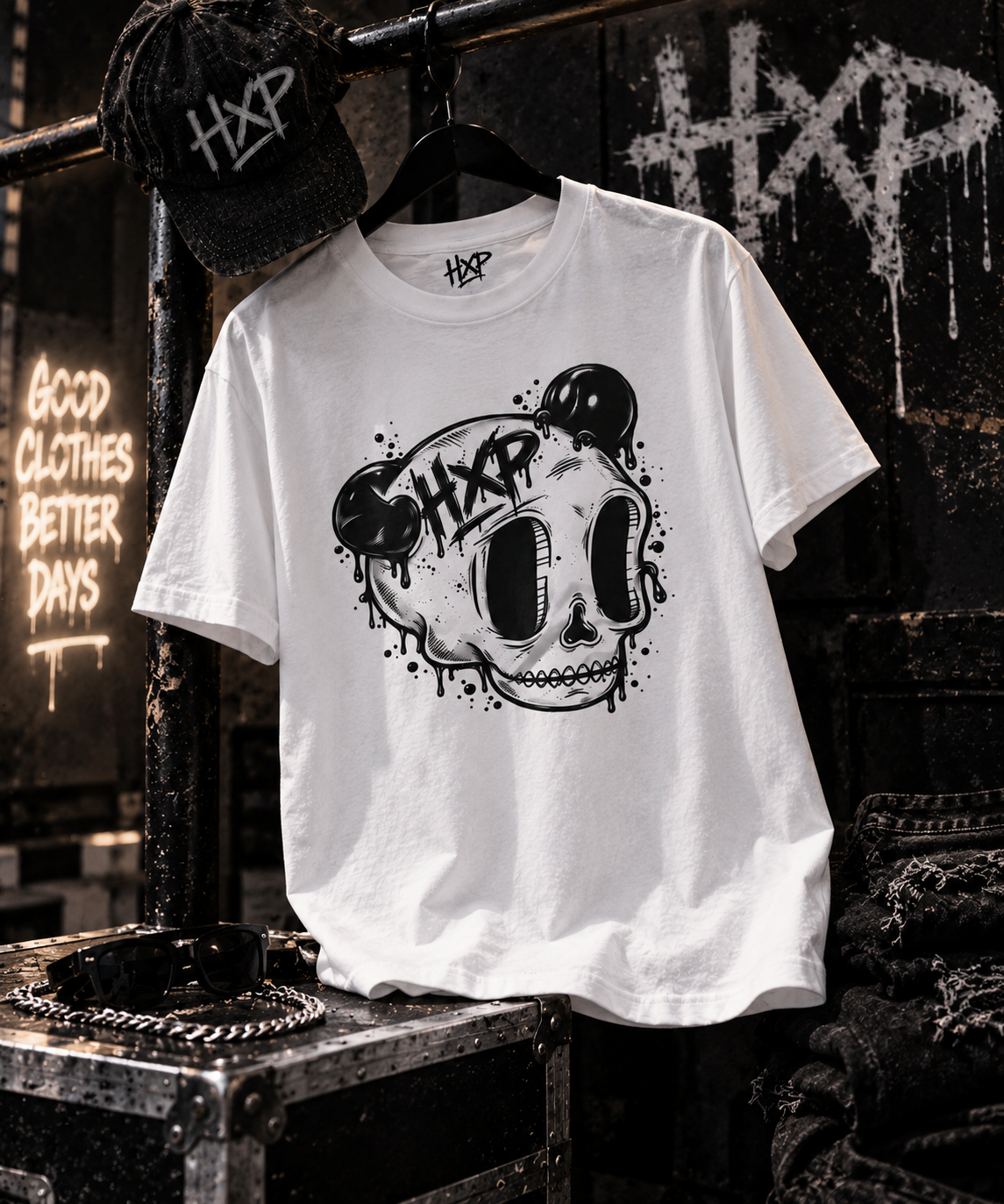 HXP Acid Skull Tee