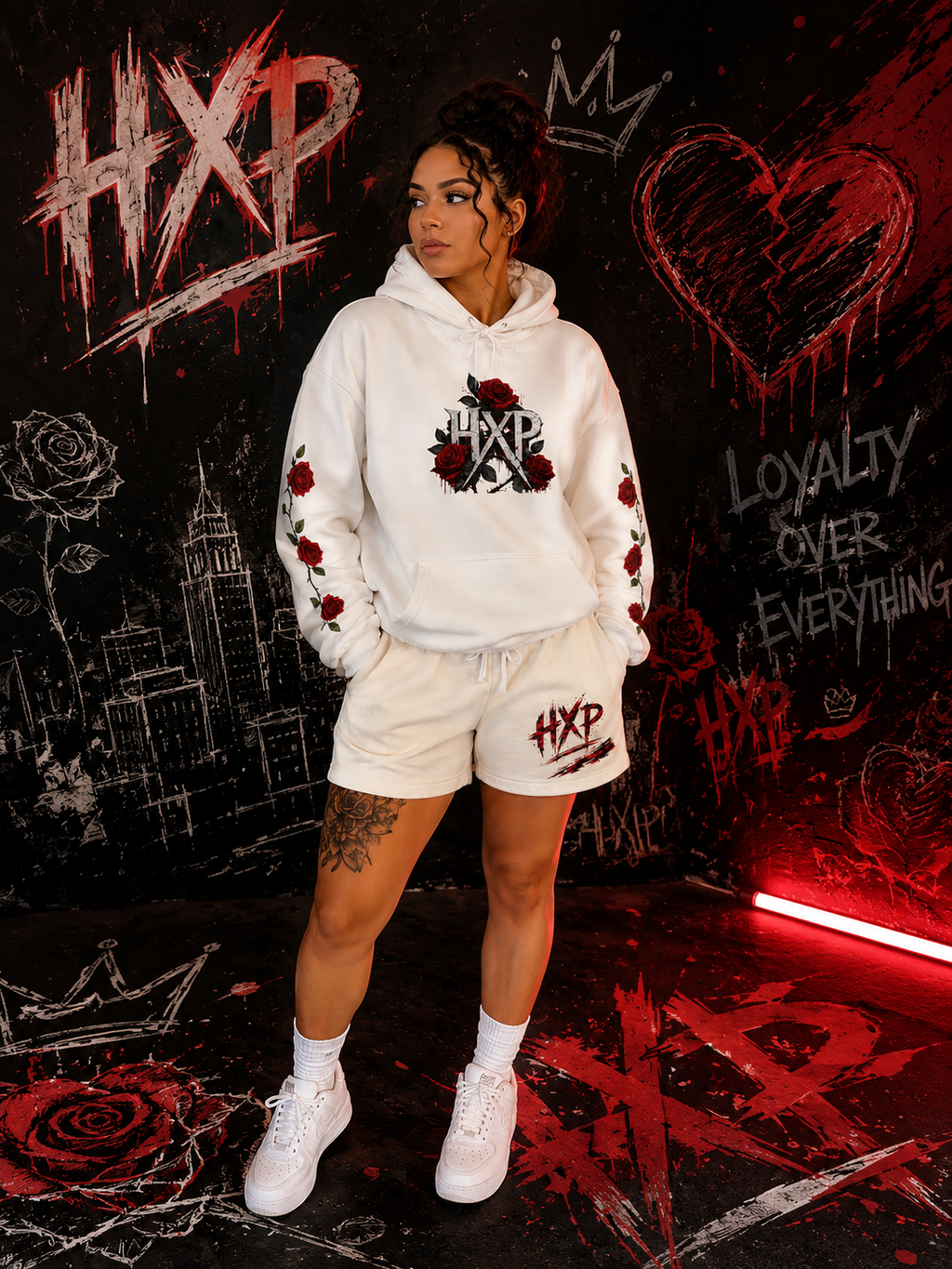 HXP Red Camo Shorts