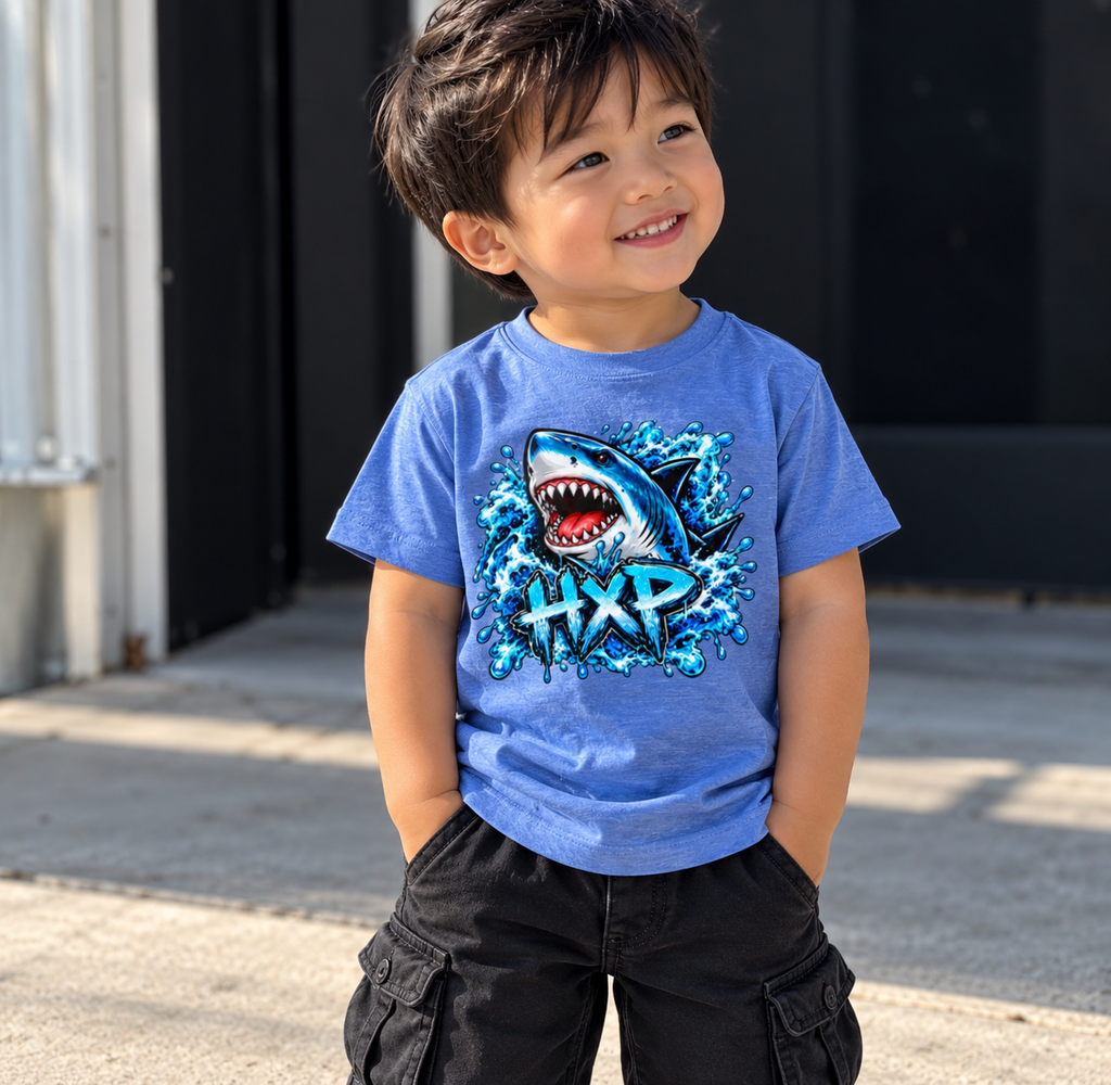 HXP Shark Attack Toddler Tee