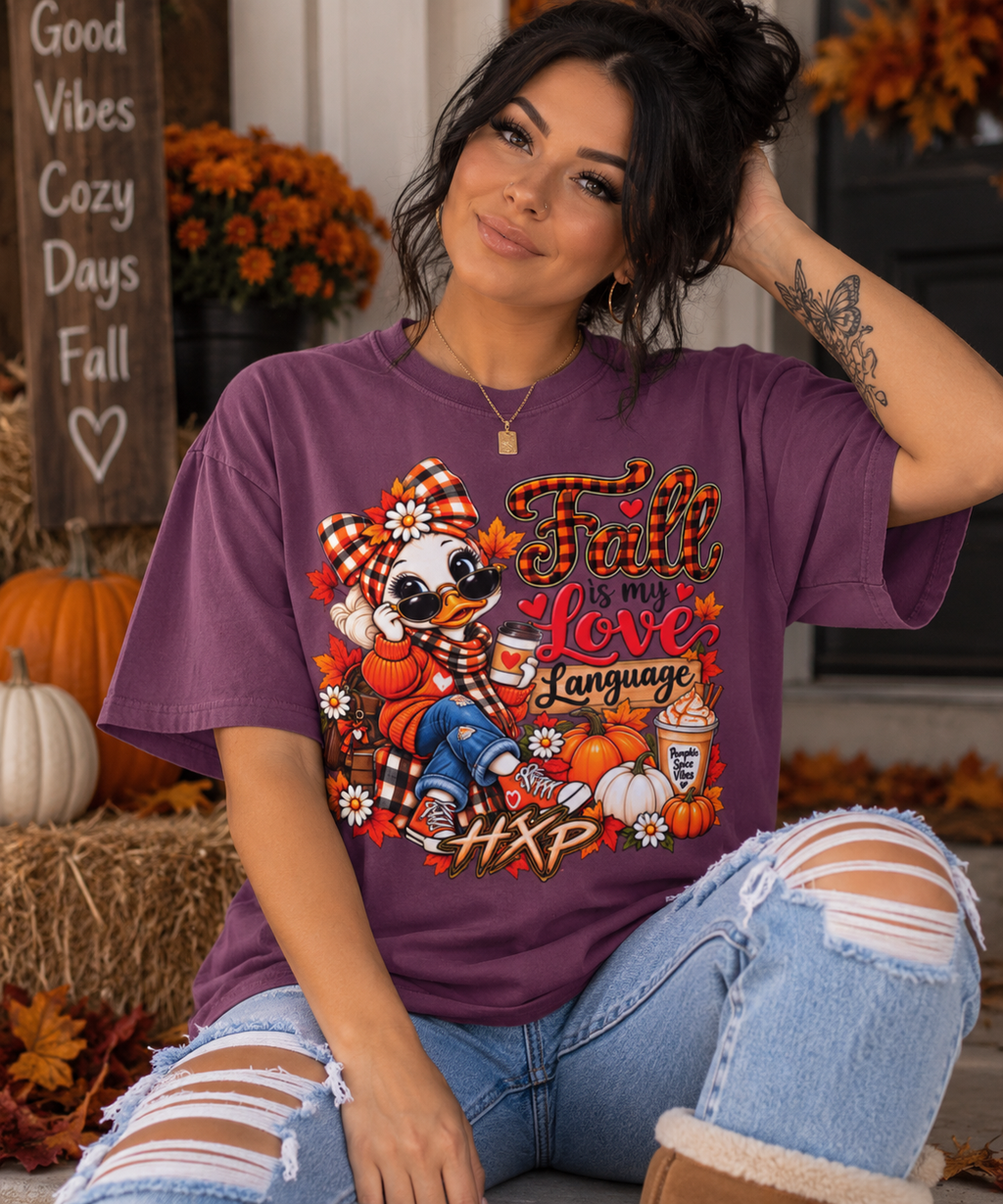 HXP Fall Love Language Tee